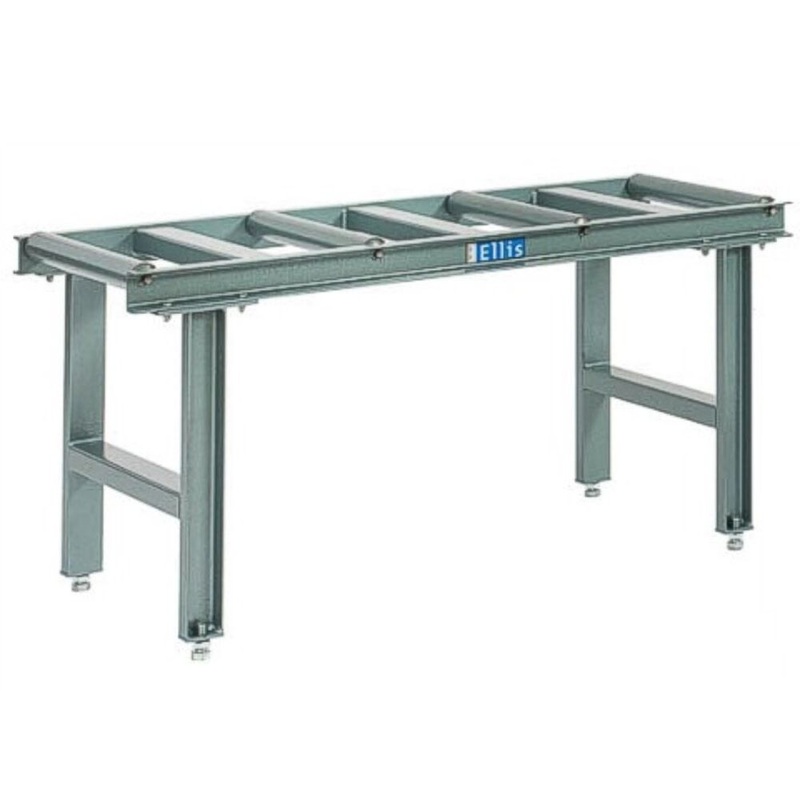 ELLIS 5' X 20" Stock Support Stand w/ 4 Rollers For 1600, 1800, & 2000