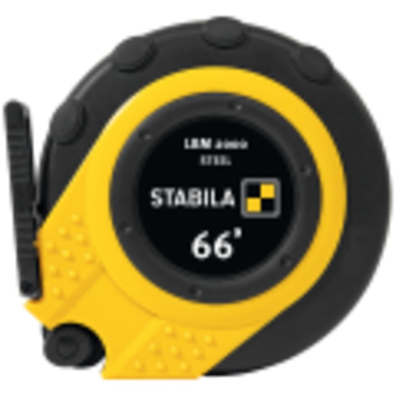 STABILA 66' Closed Case Tape LBM 2000 STEEL, Steel Blade