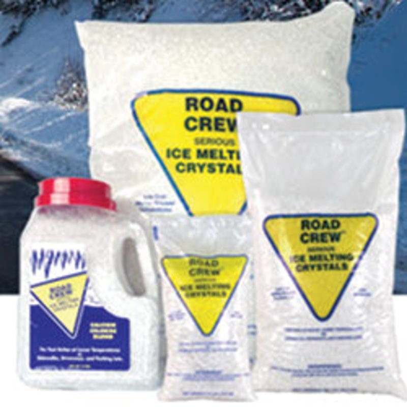 KNIGHT CHEMICALS Road Crew Serious Ice Melting Crystals (50 lb Bag)