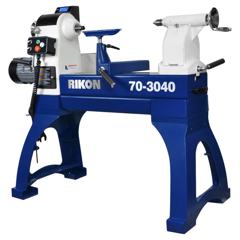 RIKON 30 X 40 VSR Lathe w/ Sliding Bed