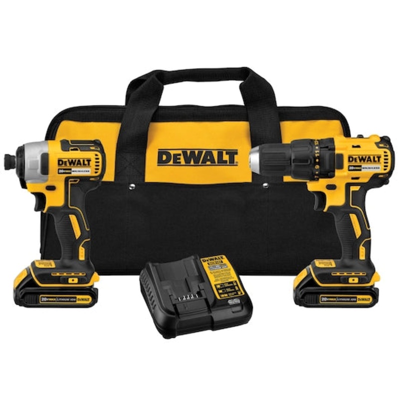 DEWALT 20V MAX* Brushless 2-Tool Combo Kit