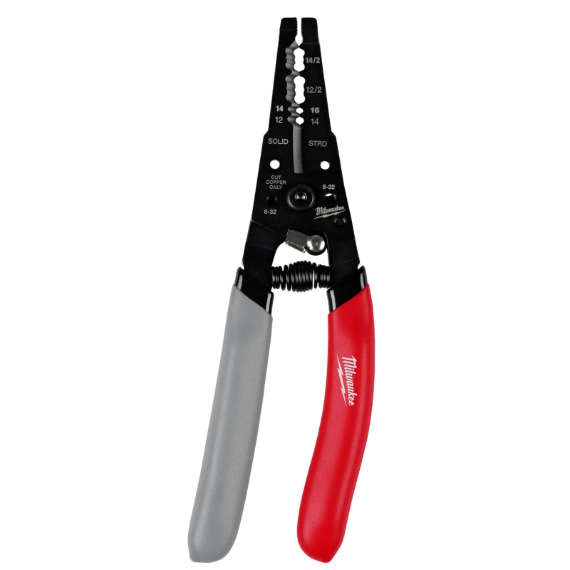 MILWAUKEE 12/2 & 14/2 NM Dipped Grip Wire Stripper & Cutter