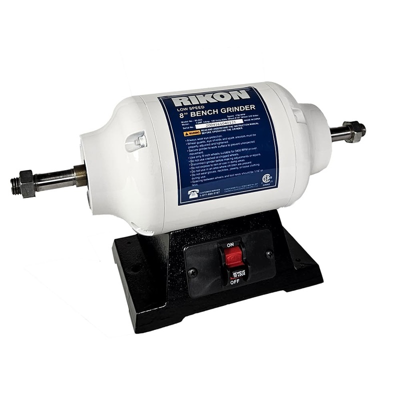 RIKON 8 Low Speed Bench Grinder (MOTOR ONLY)