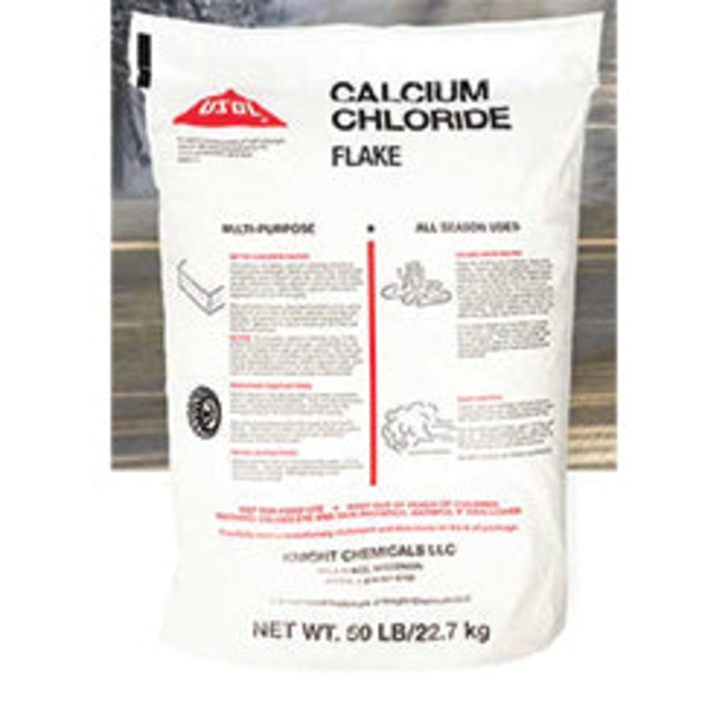KNIGHT CHEMICALS USOL LiquiDow Calcium Chloride Flake (50 lb Bag)