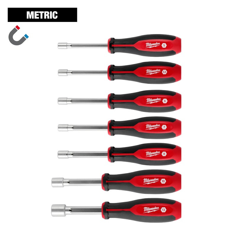 MILWAUKEE Magnetic Metric HOLLOWCORE Nut Driver Set