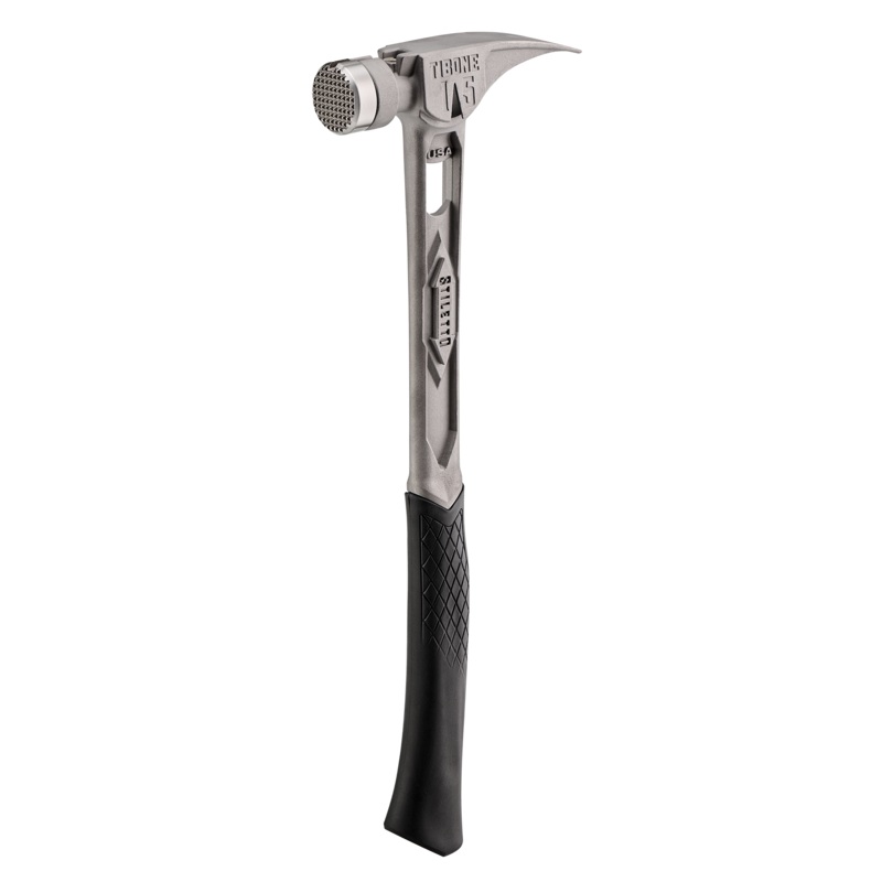 STILETTO TIB15MC 15oz TIBONE Milled/Curved Titanium Hammer