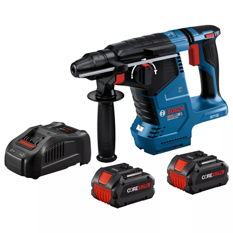 BOSCH 18V Connected SDS-PLUS BULLDOG 1" Rotary Hammer Kit
