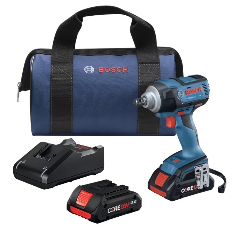 BOSCH 18V EC 1/2" Impact Wrench Kit