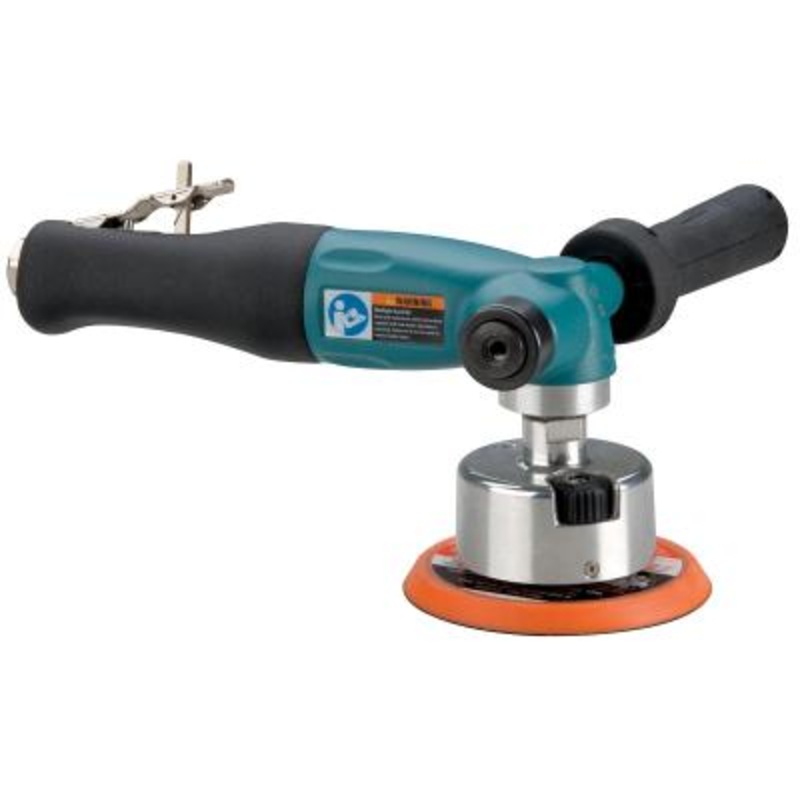 DYNABRADE 5" (127 mm) Dia. Sander w/ Random-Rotary Orbit Locking Head