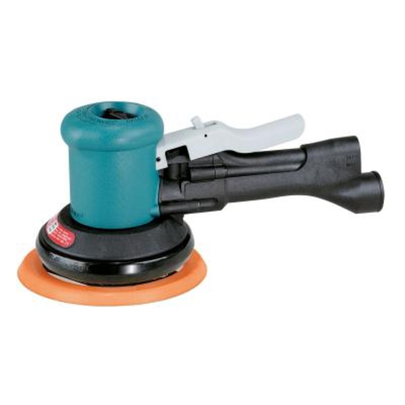 DYNABRADE 6" (152 mm) Dia. DynaLocke Dual-Action Sander, Self-Generated Vacuum