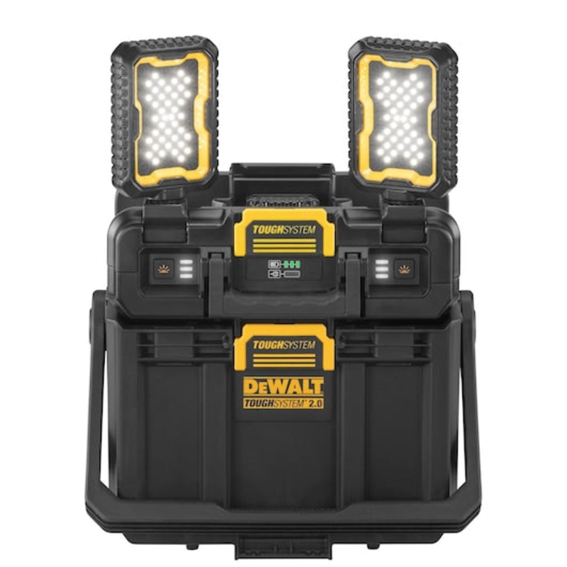 DEWALT TOUGHSYSTEM 2.0 Adjustable Work Light with Storage