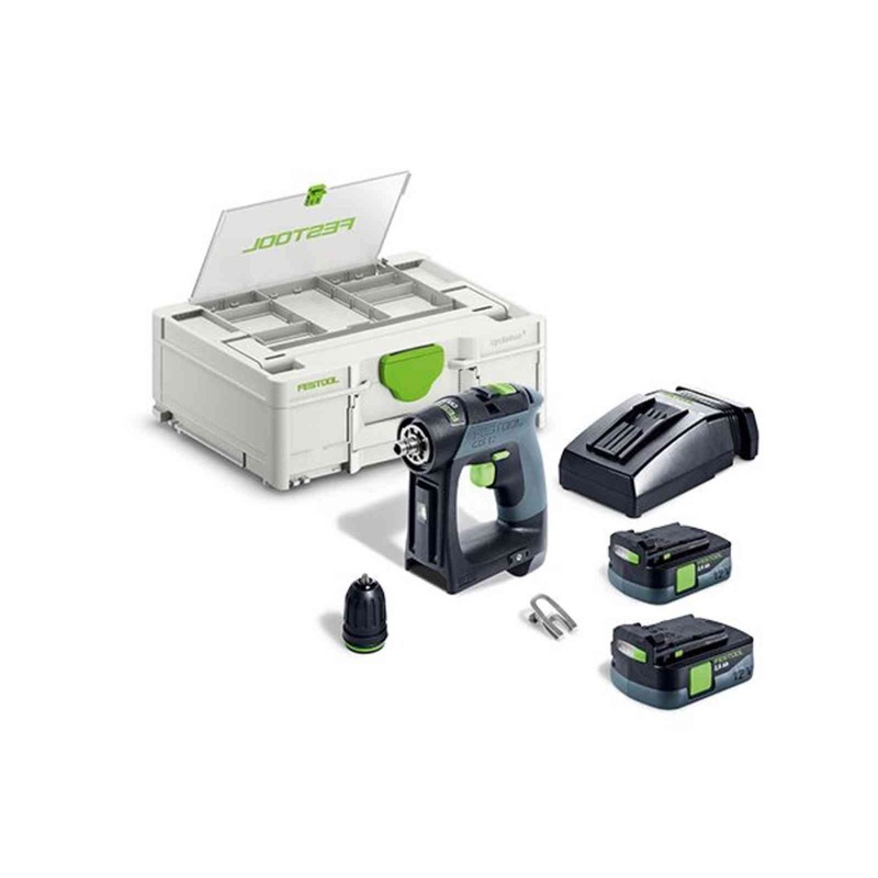 FESTOOL Cordless Drill CXS 12 2,5-PLUS