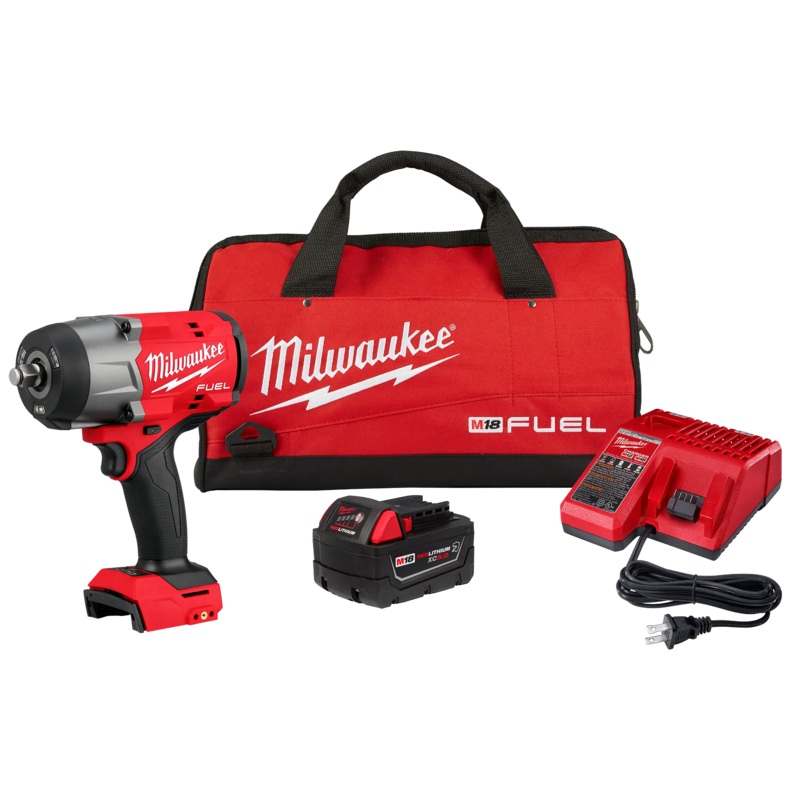MILWAUKEE M18 FUEL 1/2" High Torque Impact Wrench w/ Friction Ring Kit