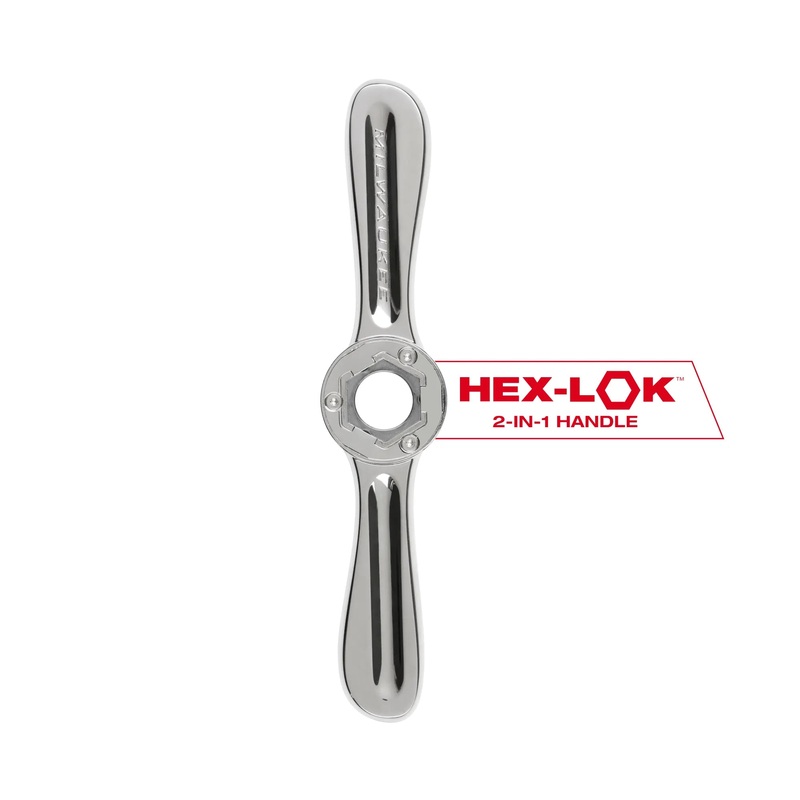 MILWAUKEE HEX-LOK 2-IN-1 Tap & Die Threading Handle