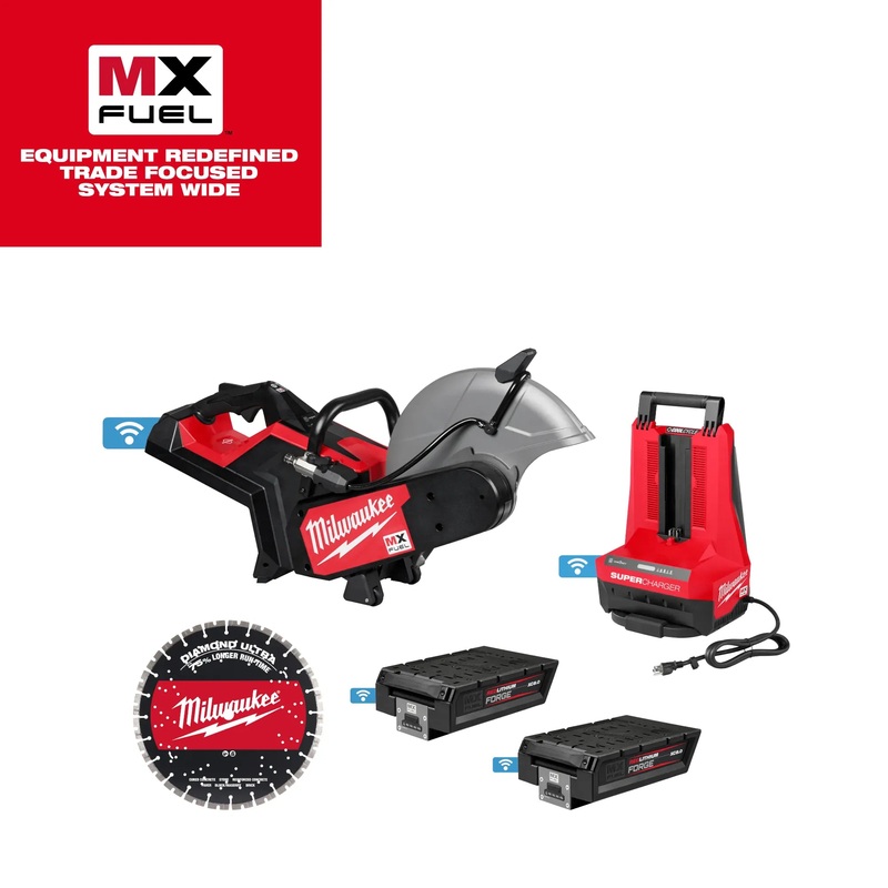 MILWAUKEE MX FUEL 14" Cut-Off Saw w/ RAPIDSTOP Brake Kit