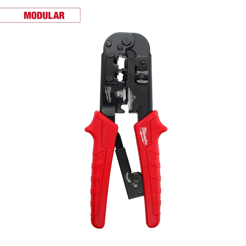 MILWAUKEE Ratcheting Modular Crimper & Stripper
