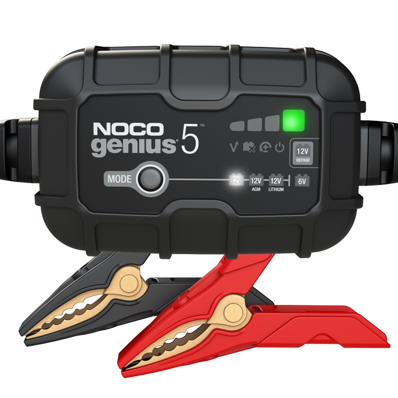 NOCO 5-Amp Battery Charger, Battery Maintainer, & Battery Desulfator
