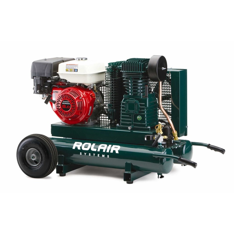 ROLAIR 7722HK28 Wheeled Gas Air Compressor