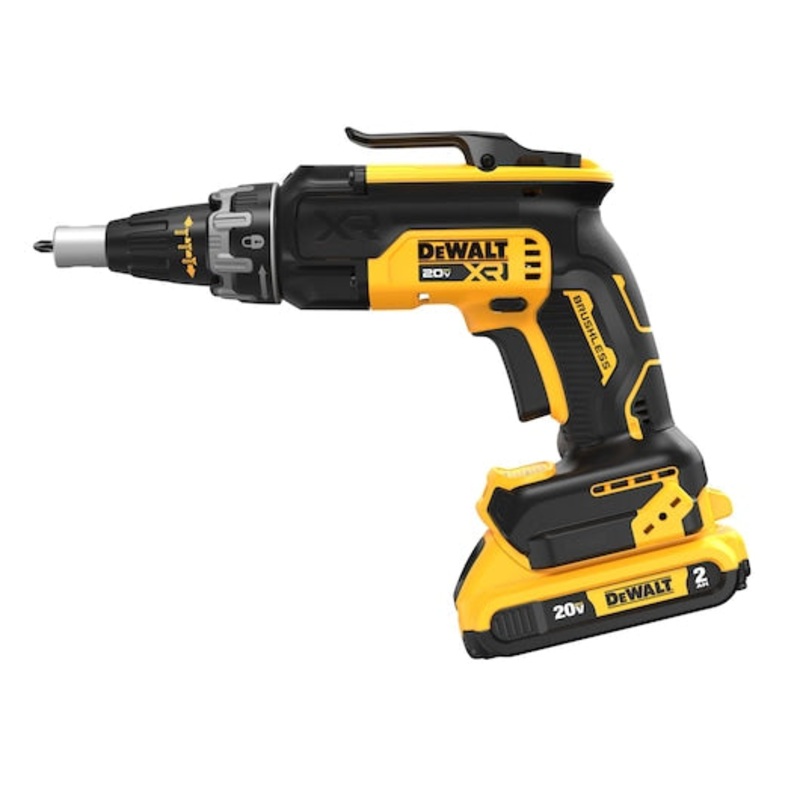 DEWALT 20V MAX* XTREME Cordless Brushless Drywall Screwgun Kit (2) Lithium Ion Batteries with Charger