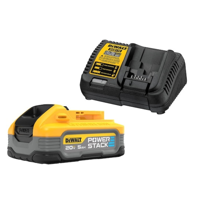 DEWALT POWERSTACK 20V MAX* 5Ah Battery Kit