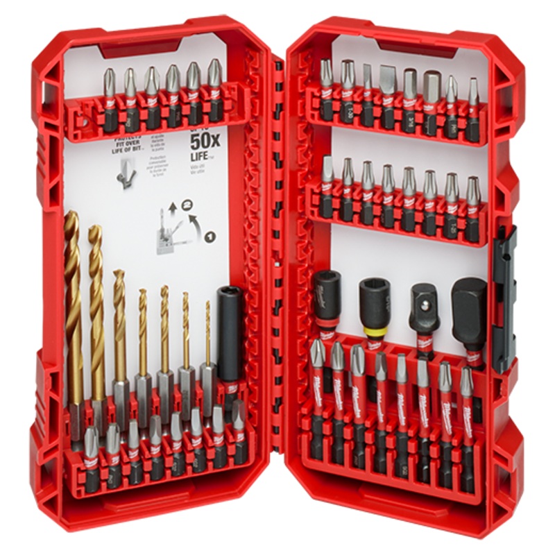 MILWAUKEE 50 PC. SHOCKWAVE IMPACT DUTY Drill & Drive Set