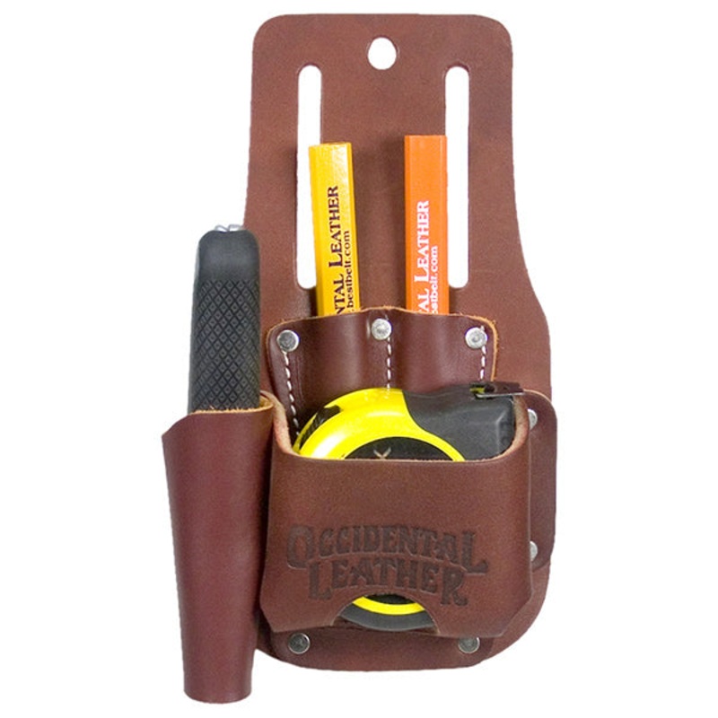 OCCIDENTAL LEATHER Tape & Knife Holder