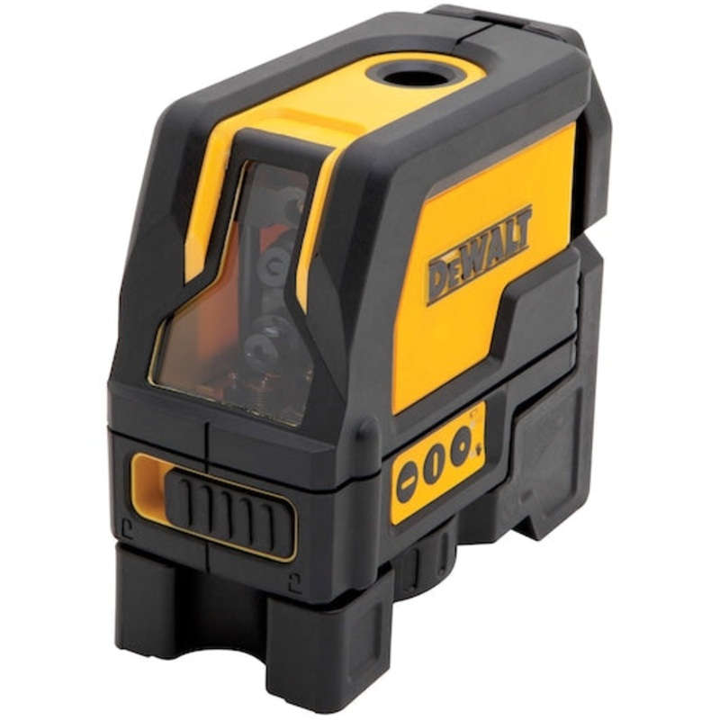 DEWALT 165 Ft. Red Self-Leveling Cross-Line and Plumb Spot Laser Level
