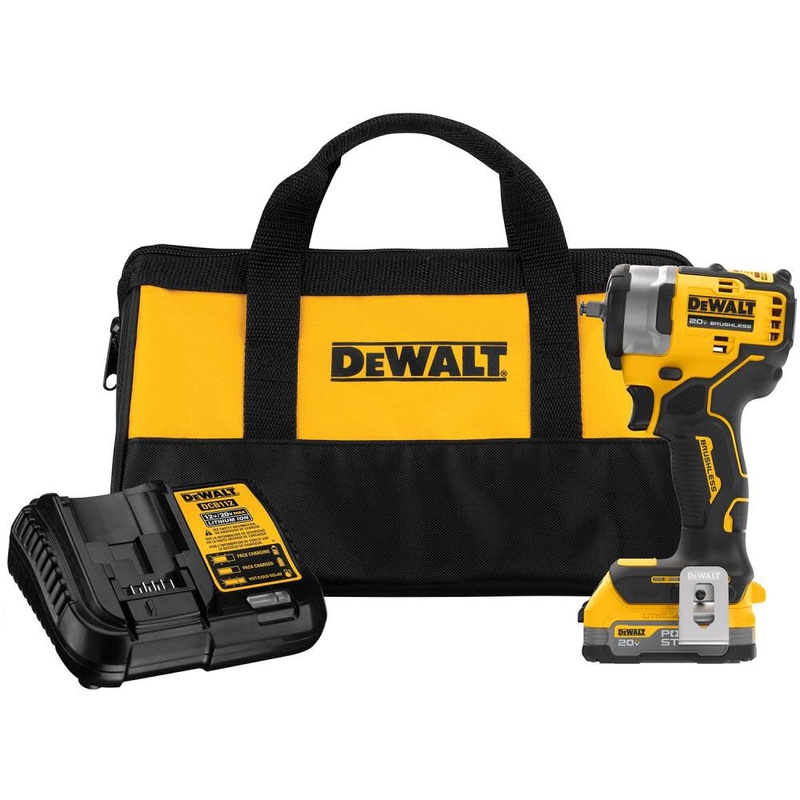 DEWALT 20v MAX* 3/8" Impact Wrench with Hog Ring Anvil Kit