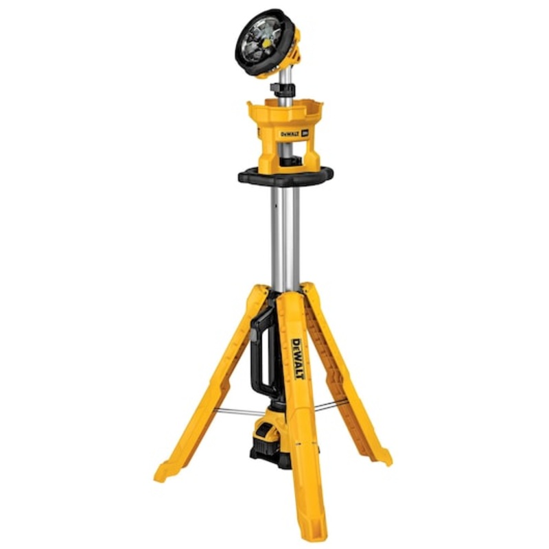 DEWALT 20V MAX* LED Work Light and Tripod Base Kit