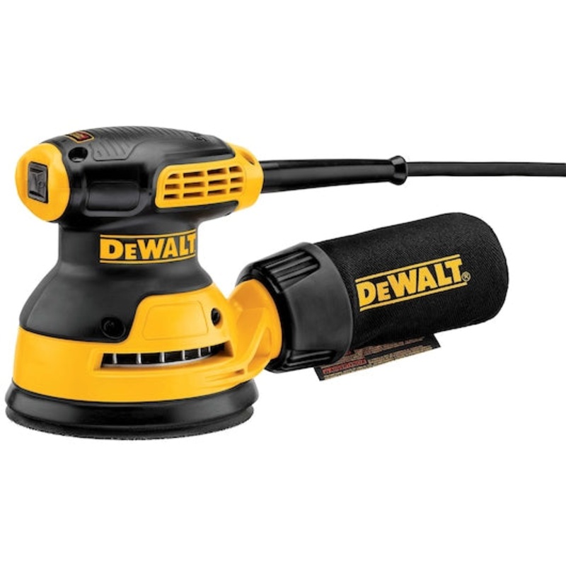 DEWALT 5 in. Single Speed Random Orbit Sander Kit - H&L Pad