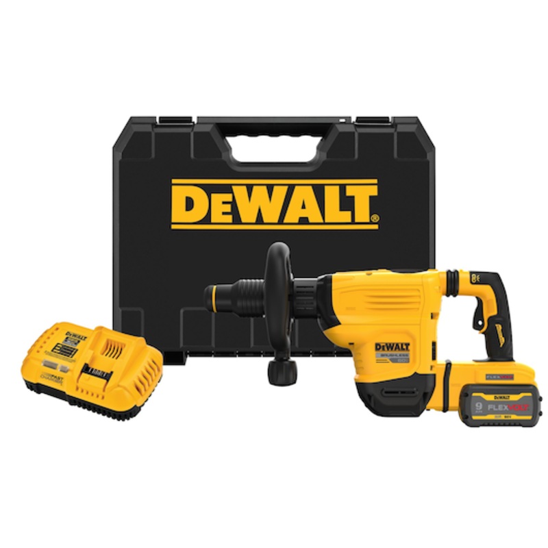 DEWALT 60V MAX* 15 lb. Cordless SDS Max Chipping Hammer Kit