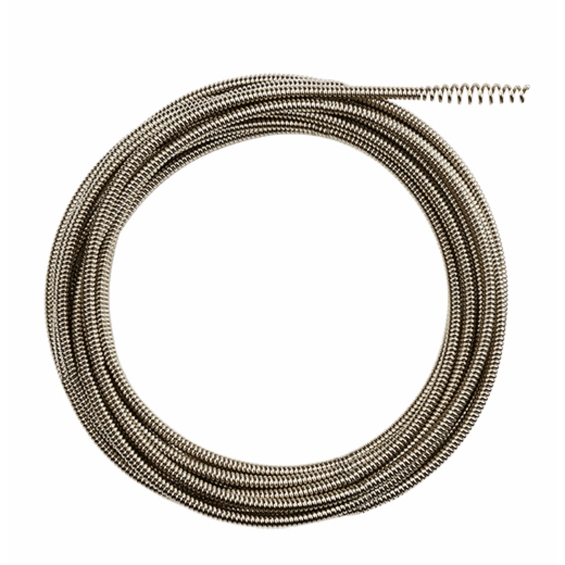 MILWAUKEE 5/16" X 75' Inner Core Drop Drain Cleaning Cable w/ RUST GUARD Plating