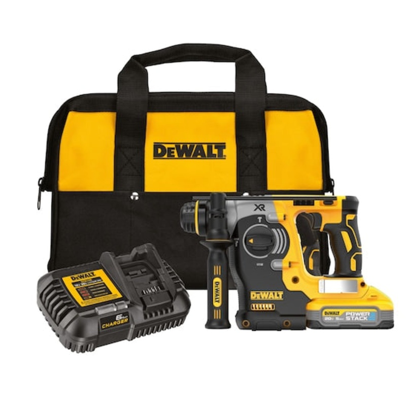 DEWALT 20V MAX* XR 1" SDS PLUS Rotary Hammer Kit