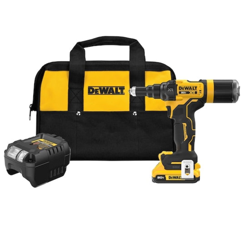 DEWALT 20V MAX* XR Brushless Cordless 3/16" Rivet Tool Kit