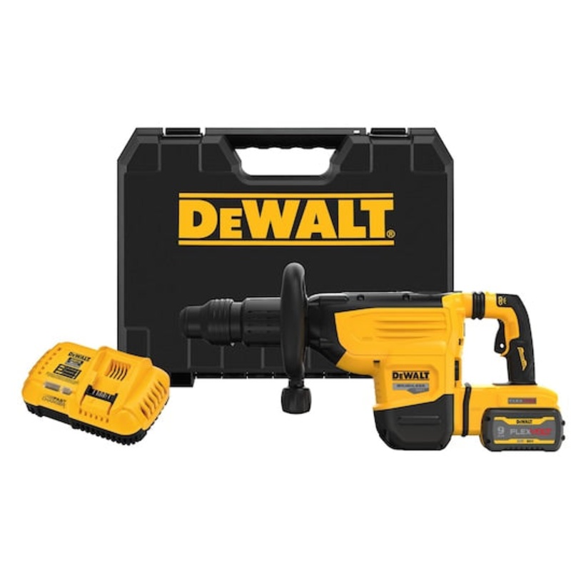 DEWALT 60V MAX* 22 lb. Cordless SDS MAX Chipping Hammer Kit