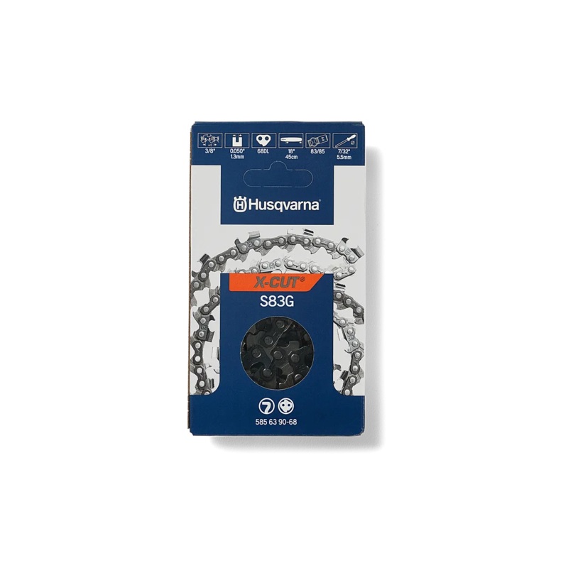 HUSQVARNA X-CUT S83G, 3/8" Pitch, .050 Gauge