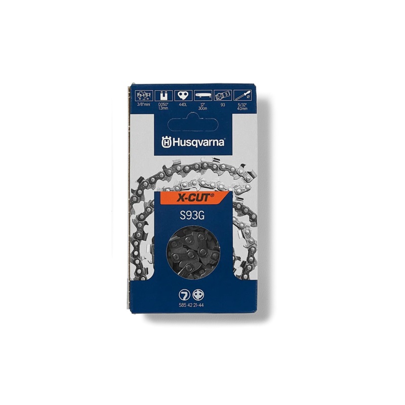 HUSQVARNA X-CUT S93G, 3/8" Mini Pitch, .050 Gauge