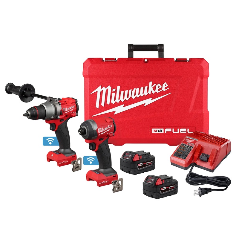 MILWAUKEE M18 FUEL 2 Tool Combo Kit w/ ONE-KEY