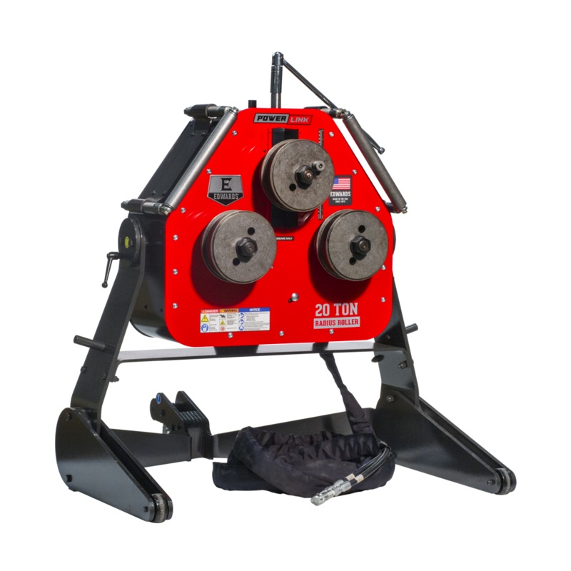 EDWARDS 20 Ton Radius Roller & Portable Power Unit