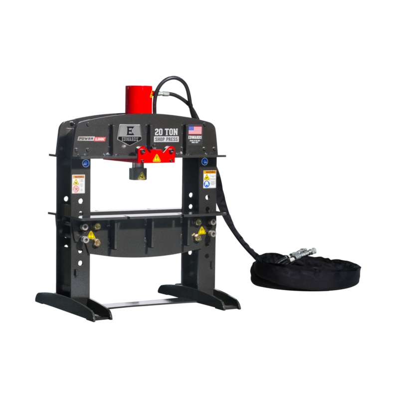 EDWARDS 20 Ton Shop Press & Portable Power Unit