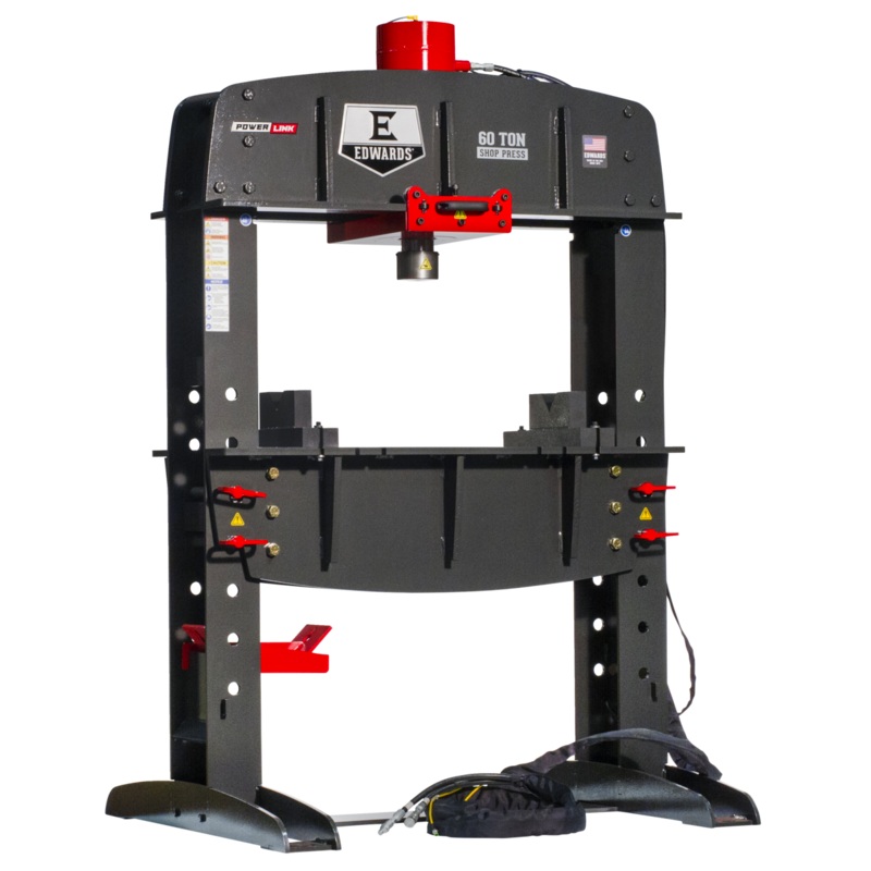 EDWARDS 60 Ton Shop Press & Portable Power Unit