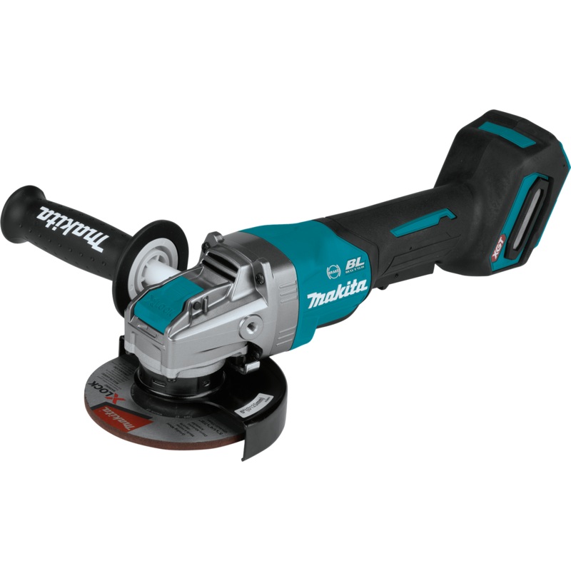 MAKITA 40V MAX XGT 41/2" / 5" XLOCK Paddle Switch Angle Grinder w/ Electric Brake (Tool Only)