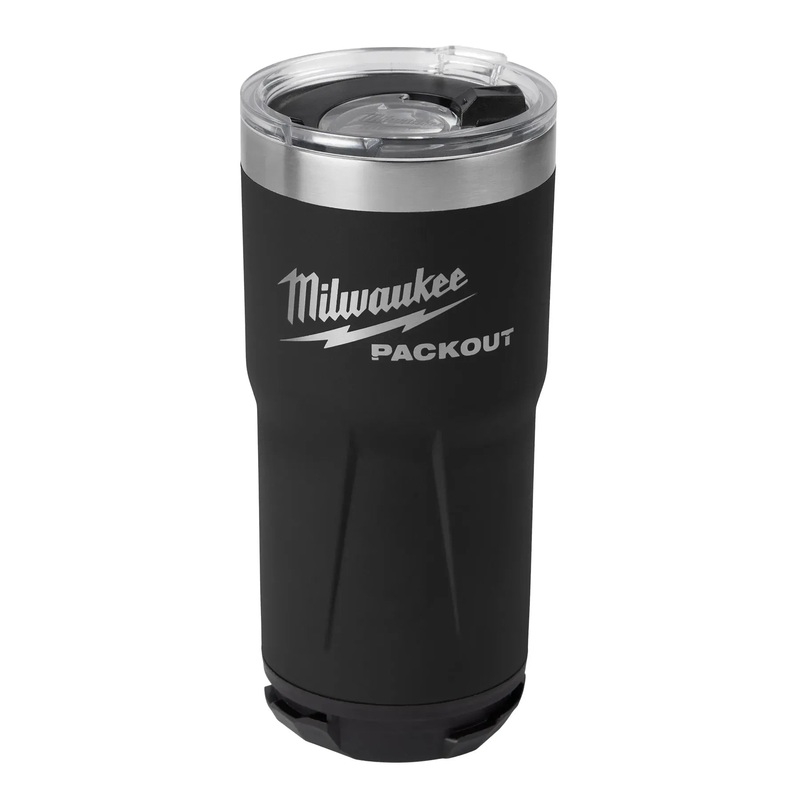 MILWAUKEE PACKOUT Black 20oz Tumbler