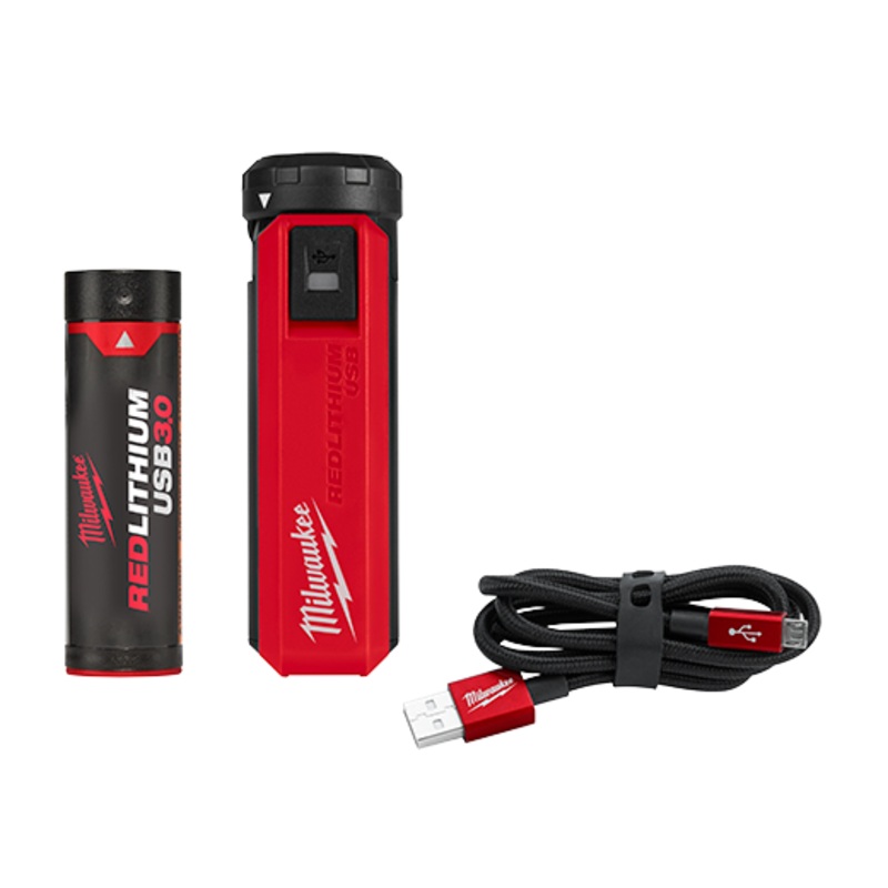 MILWAUKEE REDLITHIUM USB Charger & Portable Power Source Kit