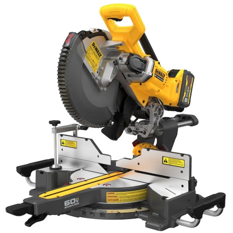 DEWALT 60V MAX* Brushless Cordless 12 in. Double-Bevel Sliding Miter Saw Kit