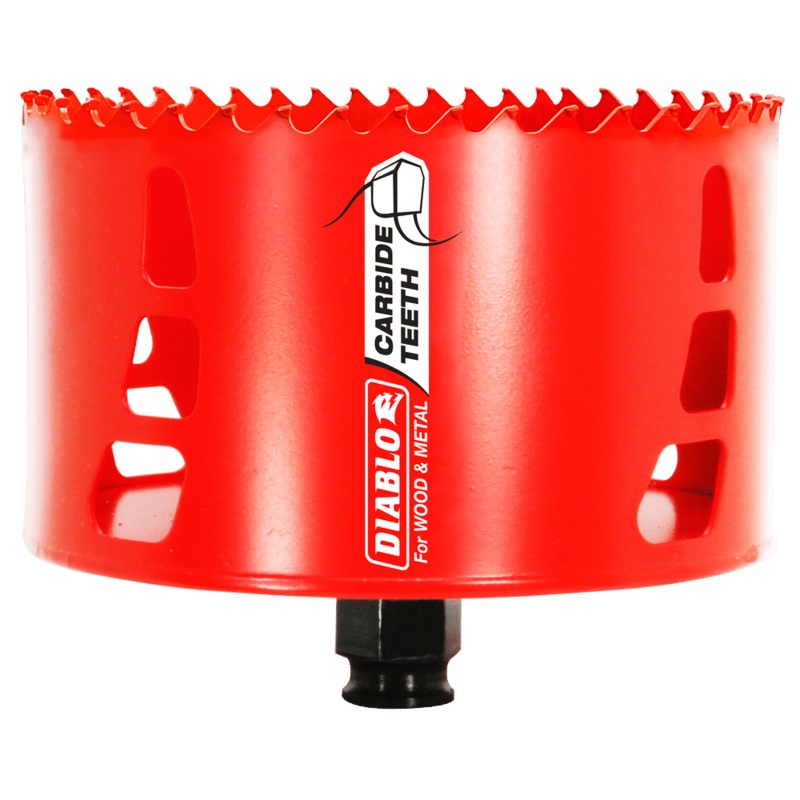 DIABLO 4-1/2" Carbide-Tipped Wood & Metal Hole Saw
