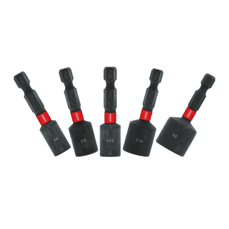 DIABLO 5 PC. 1-7/8" Magnetic Nut Setter Assorted Pack