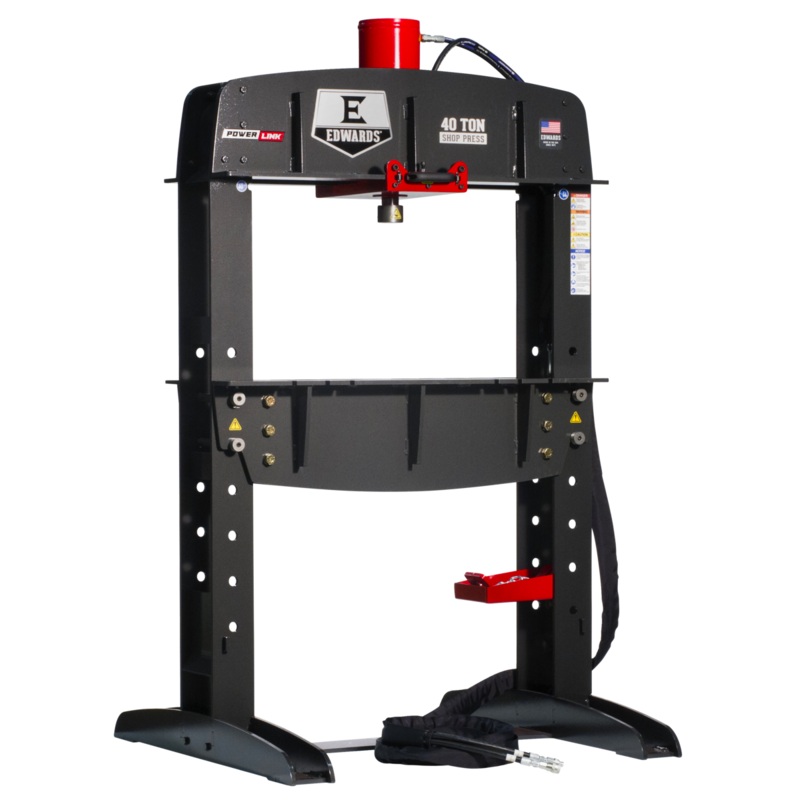 EDWARDS 40 Ton Shop Press & Portable Power Unit