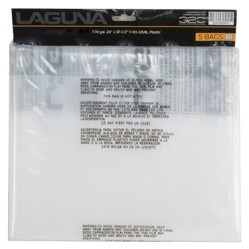 LAGUNA Drum Bags For C|Flux, P|Flux, & X|Flux Machines (5 PACK)