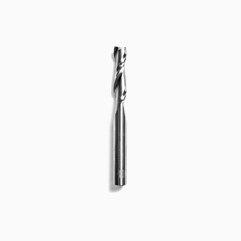 SHAPER 1/4 X 1 Up-Spiral Router Bit